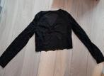 Sjiek topje, Kleding | Dames, Tops, Ophalen of Verzenden, Zo goed als nieuw, Zwart, Korte mouw