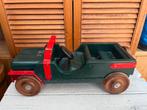 Vintage Houten Speelgoed Auto, Antiek en Kunst, Antiek | Speelgoed, Ophalen of Verzenden