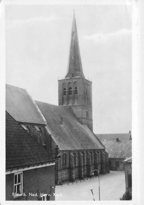 (387-073-027) Maurik Kerk, Verzamelen, Ansichtkaarten | Nederland, Gelderland, Verzenden