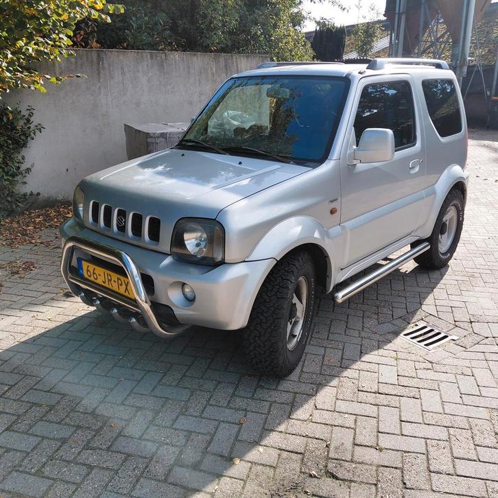 Suzuki Jimny 1.3 JX 4WD 2002 Grijs (bedrijfsauto), Auto's, Suzuki, Bedrijf, Jimny, Benzine, E, SUV of Terreinwagen, Handgeschakeld