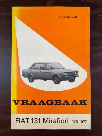 Fiat 131 Mirafiori Vraagbaak 1975-1977 beschikbaar voor biedingen