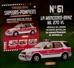 Mercedes Benz ML 270 VL BRANDWEER schaal 1/43 # 61, Hobby en Vrije tijd, Modelauto's | 1:43, Verzenden, Nieuw, Auto, Overige merken