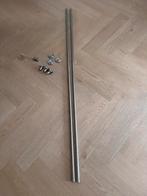 Roestvrijstalen gordijnrails 3.80 meter, Ophalen, Overige kleuren, Zo goed als nieuw, 200 cm of meer