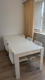 Complete inboedel, Huis en Inrichting, Tafels | Eettafels, Ophalen of Verzenden, Zo goed als nieuw, Vijf personen of meer, Rechthoekig