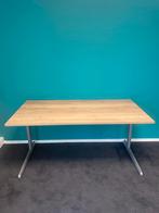 Mooie Bench eiken bureau met aluminium verstelbare poten, Ophalen, Zo goed als nieuw