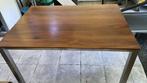 Design, Arco eettafel Graphic,  Amerikaans noten, Huis en Inrichting, Ophalen, Gebruikt, 100 tot 150 cm, Design