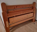 Houten bed, Ophalen, Gebruikt, 90 cm, Eenpersoons