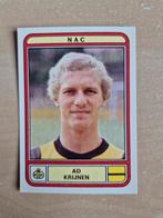 Panini Voetbal 80 Ad Krijnen NAC, Ophalen of Verzenden, Zo goed als nieuw, NAC Breda, Poster, Plaatje of Sticker