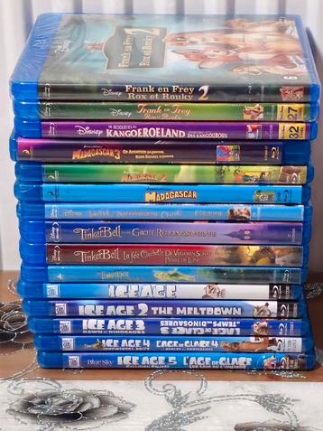 15x Disney en kinder Blu Rays  beschikbaar voor biedingen