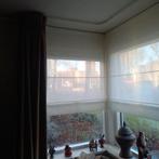 vouwgordijnen, Huis en Inrichting, Stoffering | Gordijnen en Lamellen, Ophalen, Gebruikt, 200 cm of meer, 200 cm of meer