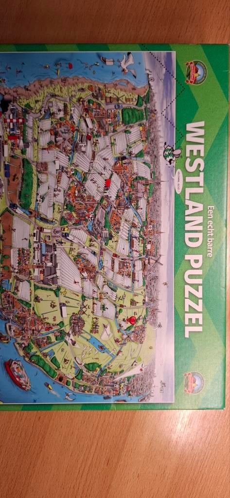 Westland Puzzel, Ophalen, Minder dan 500 stukjes, Gebruikt