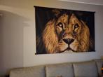 Wandkleed Leeuw, Ophalen of Verzenden, Zo goed als nieuw