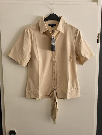 Mi Piace travelstof blouse sand maat M beschikbaar voor biedingen
