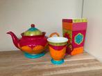 Leuk servies Theepot met theemok en Vaas maison du monde, Huis en Inrichting, Keuken | Servies, Overige typen, Ophalen of Verzenden
