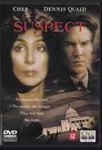 Suspect ֎ 1987, Cher, Dennis Quaid, Vanaf 12 jaar, Ophalen of Verzenden, Zo goed als nieuw, Maffia en Misdaad