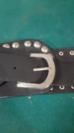 dames riem zwart met zilver knoppen 100 cm, Kleding | Dames, Riemen en Ceinturen, Ophalen of Verzenden, 'T Olde Gre-j, Info@toldegrej.nl