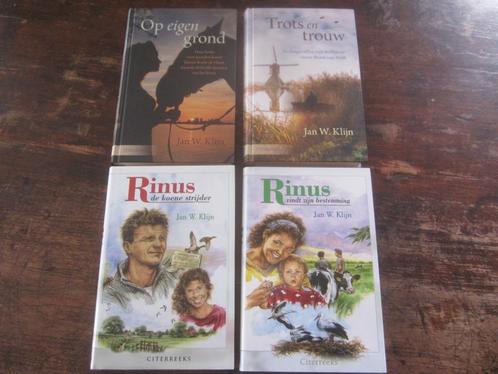 Jan W KlijnRinus koene strijder/ bestemming/Trots/eigen gron, Boeken, Streekboeken en Streekromans, Zo goed als nieuw, Zuid-Holland