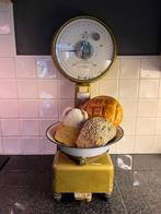 Oude weegschaal vintage,brocant,keuken,landelijk, Antiek en Kunst, Ophalen