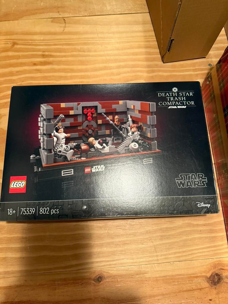 Lego 75339 Death Star Trash Compacter - Nieuw, Ophalen of Verzenden, Nieuw, Complete set, Lego