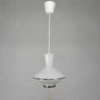 Hanglamp, met glazen kap in UFO model, jaren 50, Ophalen of Verzenden