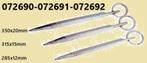 3 lengten meerpennen 28,5 cm - 31,5 cm - 35 cm. Vanaf € 5,40, Watersport en Boten, Accessoires en Onderhoud, Ophalen of Verzenden
