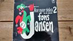 LP - Fons Jansen - Hoe meer zielen 2 - Na de pauze, Cd's en Dvd's, Vinyl | Nederlandstalig, Ophalen of Verzenden
