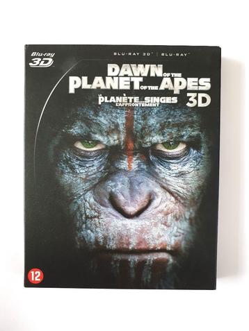 Dawn of the Planet of the Apes 3D + 2D (2 disc) beschikbaar voor biedingen