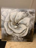 Canvas schilderij 80x80cm, Ophalen, Zo goed als nieuw, Schilderij, 75 tot 100 cm