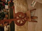Handgemaakt spinnewiel, Hobby en Vrije tijd, Spinnewielen en Spinnen, Ophalen, Spinnewiel