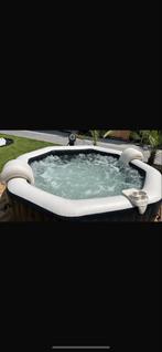 Intex pure spa onyx 6 pers. Bubbels en jets, Tuin en Terras, Bubbelbaden en Hottubs, Ophalen, Zo goed als nieuw, Afdekzeil, Opblaasbaar