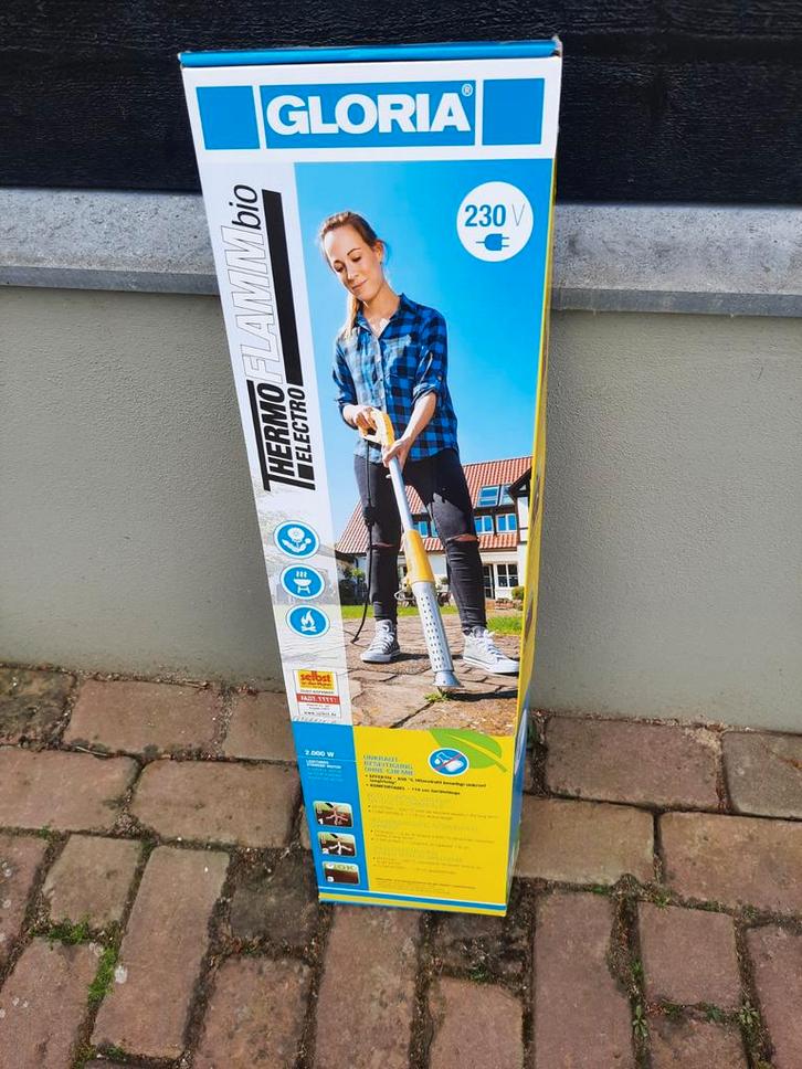 Onkruidbrander Gloria Thermoflamm Bio - Nieuw in doos, Tuin en Terras, Onkruidbranders, Nieuw, Ophalen