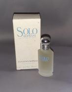 Volle parfum mini Soprani Solo + Doosje, Ophalen of Verzenden, Zo goed als nieuw, Miniatuur, Gevuld