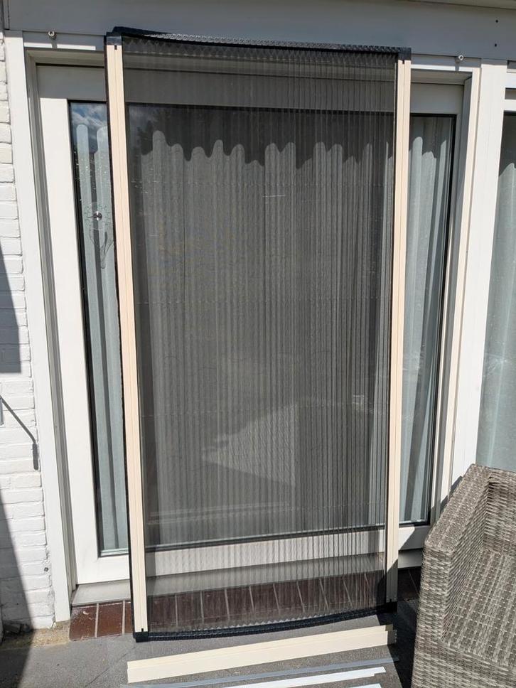 Rolhor voor loopdeur, Doe-het-zelf en Verbouw, Deuren en Horren, Zo goed als nieuw, 215 cm of meer, 100 tot 120 cm, Vouwdeur, Ophalen