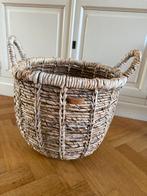 Roviera maison mand, Huis en Inrichting, Woonaccessoires | Schalen en Manden, Ophalen, Zo goed als nieuw, Rond, Riet