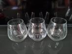 9 Vintage handgeslepen kristallen glaasjes/likeurglaasjes, Ophalen of Verzenden, Gebruikt, Borrel- of Shotglas
