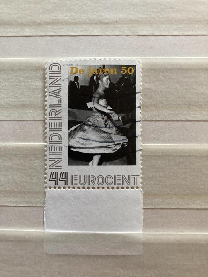 Persoonlijke postzegel de jaren 50 De Petticoat, Postzegels en Munten, Postzegels | Nederland, Gestempeld, Na 1940, Verzenden