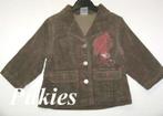 *SALE* Bruin corduroy jasje (Dirkje) maat 68 *NieuW*, Kinderen en Baby's, Babykleding | Maat 68, Meisje, Dirkje, Nieuw, Ophalen of Verzenden
