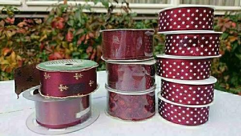 Kerstlint assortiment garen breien poppen maken versiering, Hobby en Vrije tijd, Breien en Haken, Nieuw, Breien, Wol of Garen