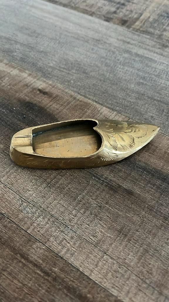 asbak, Antiek en Kunst, Antiek | Goud en Zilver, Ophalen of Verzenden
