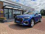 Audi Q5 55 TFSI e S edition | Camera | Climate | Elektri. St, Automaat, 4 cilinders, Blauw, Origineel Nederlands