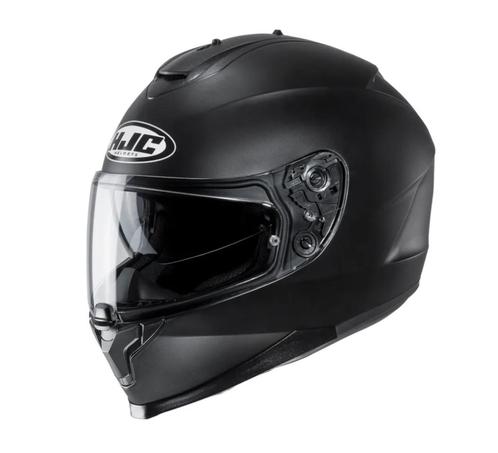 HJC C70 Semi flat black maat L, Motoren, Kleding | Motorhelmen, Integraalhelm, L, HJC, Nieuw met kaartje, Ophalen of Verzenden