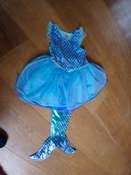 Zeemeermin jurk, Kinderen en Baby's, Carnavalskleding en Verkleedspullen, Ophalen of Verzenden, Zo goed als nieuw, 110 t/m 116