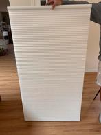 Plissegordijn wit 80 breed (lengte verstalbaad tot 155), Huis en Inrichting, Stoffering | Gordijnen en Lamellen, Ophalen, Wit