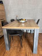 Eetkamer tafel, Huis en Inrichting, Tafels | Eettafels, Ophalen, Gebruikt, Rechthoekig, 50 tot 100 cm