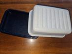 Tupperware botervloot, Huis en Inrichting, Keuken | Tupperware, Ophalen of Verzenden, Zo goed als nieuw, Blauw, Bus of Trommel