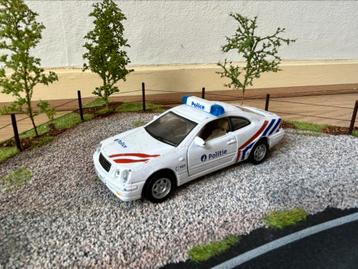 Cararama Merc CLK Politie België – 1/43 beschikbaar voor biedingen