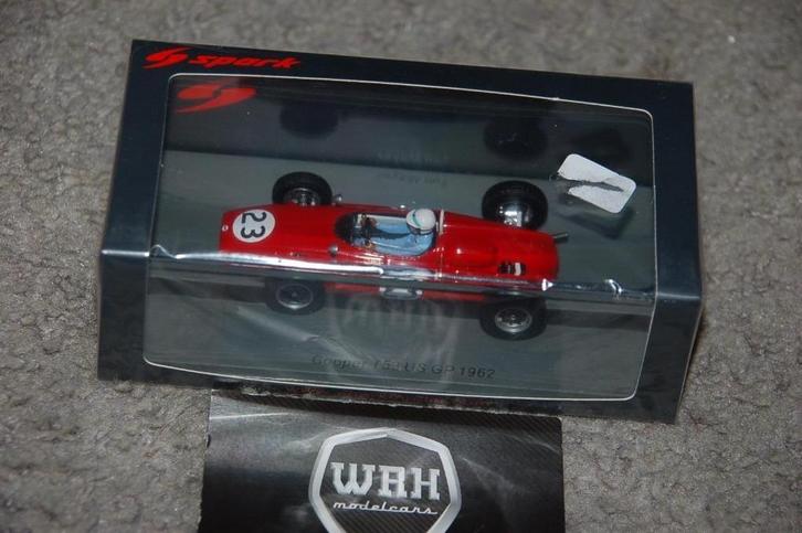1:43 COOPER T53 MAYER USA SPARK S8067 WRH, Hobby en Vrije tijd, Modelauto's | 1:43, Zo goed als nieuw, Auto, Overige merken, Ophalen of Verzenden