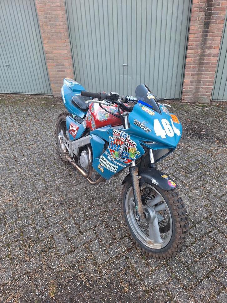 Wegracer voor de zwarte cross of boerenrock festival, Fietsen en Brommers, Brommers | Crossbrommers, Honda, Ophalen of Verzenden