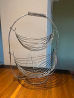 Metalen etagère / fruitschaal - draadstaal fruitschommel, Huis en Inrichting, Ophalen of Verzenden, Zo goed als nieuw