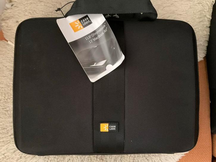 Case Logic Chromebook Sleeve 11" - hardcase 11,6 inch zwart, Computers en Software, Laptoptassen, Nieuw, Aktetas, 13 inch, Ophalen of Verzenden